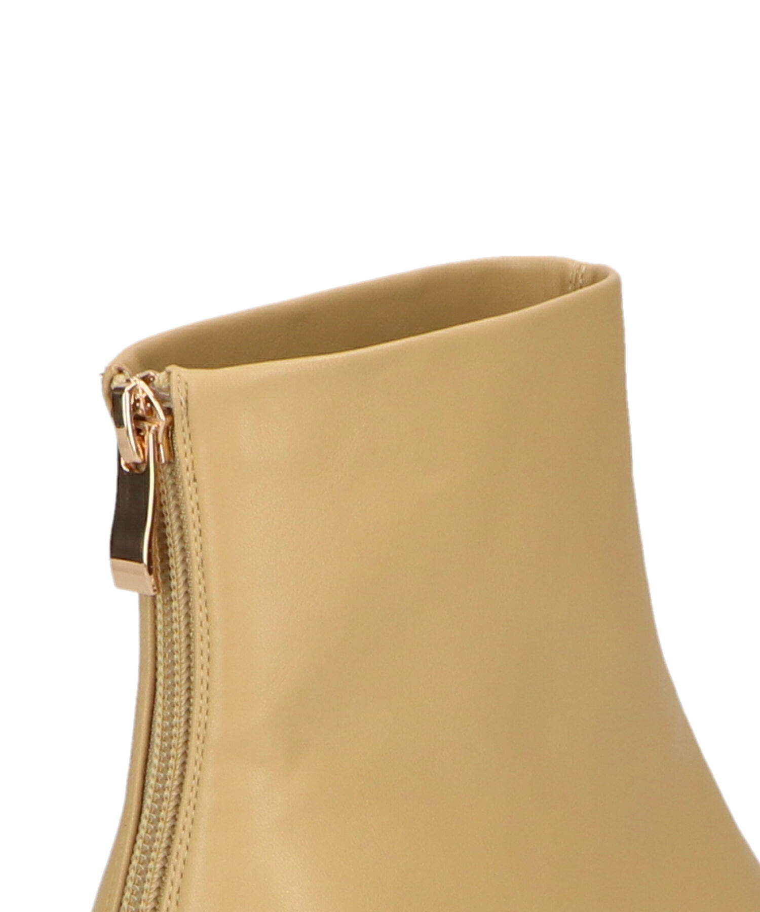 ORiental TRaffic「変形 ヒール ラウンドトゥ ショートブーツ /41405 太ヒール ヒール6.3ｃｍ」|ショートブーツ|