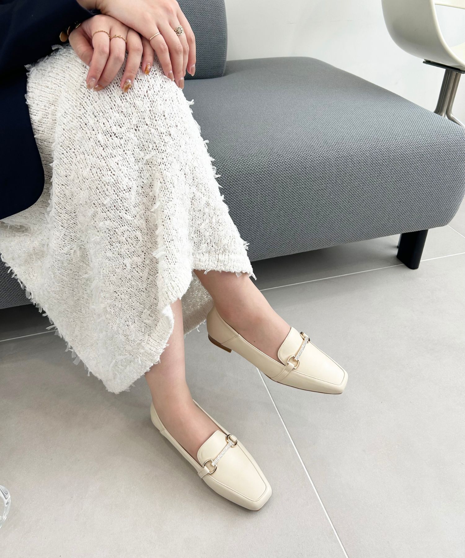 ORiental TRaffic「【再入荷】3wayモチーフバブーシュローファー/41314 ローファー」|パンプス|BEIGE