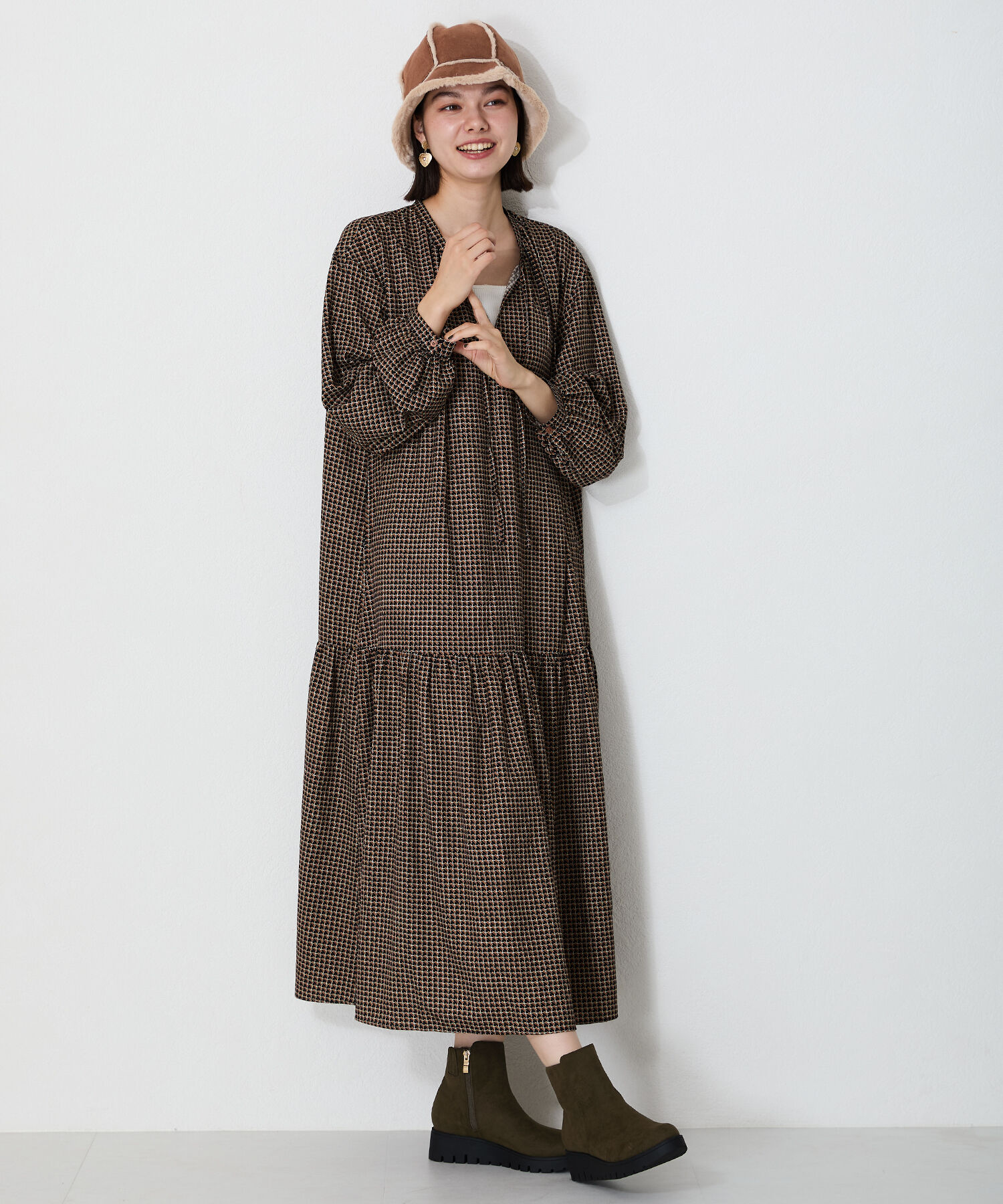 WA Oriental TRaffic「●2024秋冬新作●ウエッジソールショートブーツ/42405」|ショートブーツ|