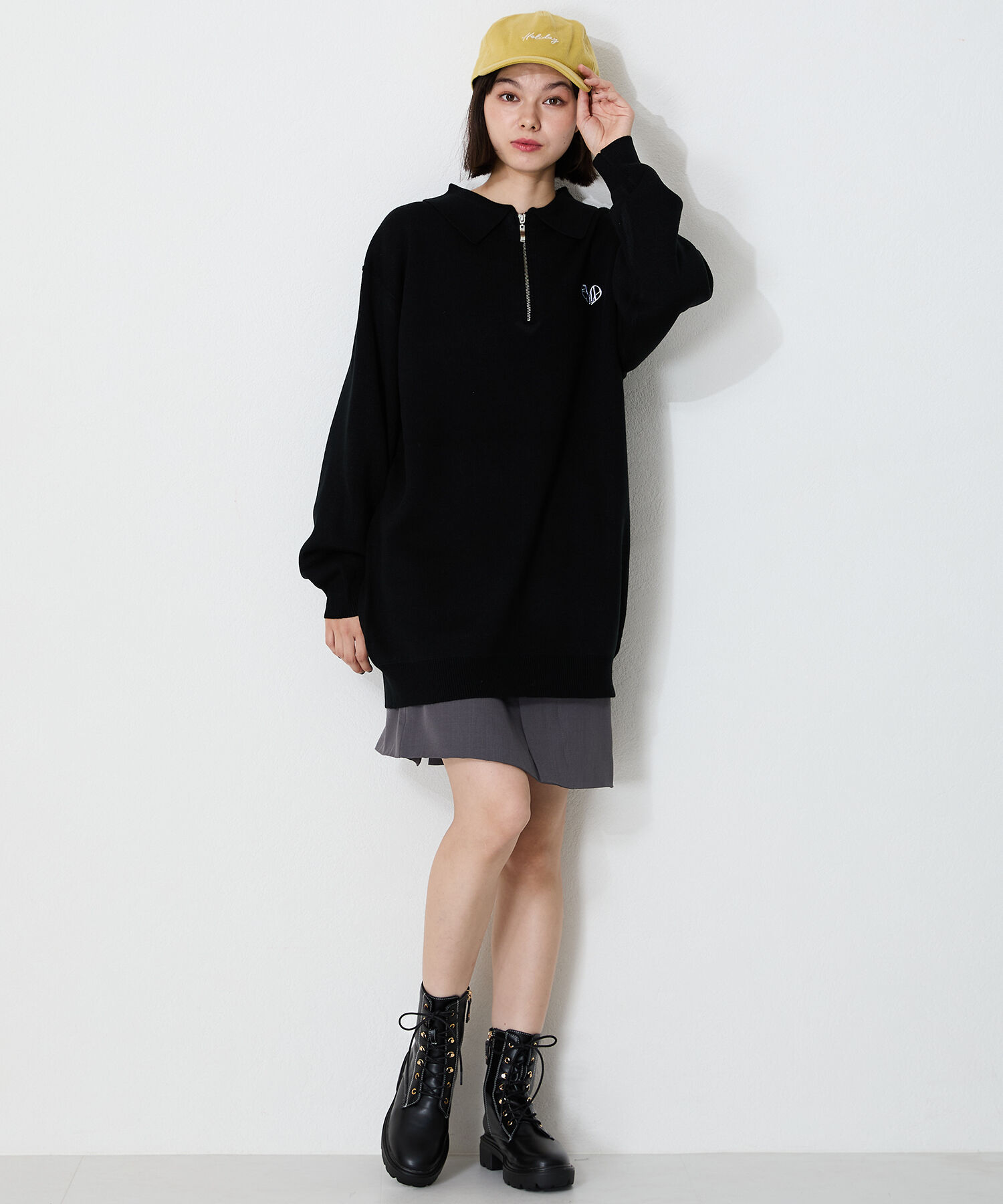 ORiental TRaffic「●2024秋冬新作●タンクソールレースアップブーツ/41413」|ショートブーツ|