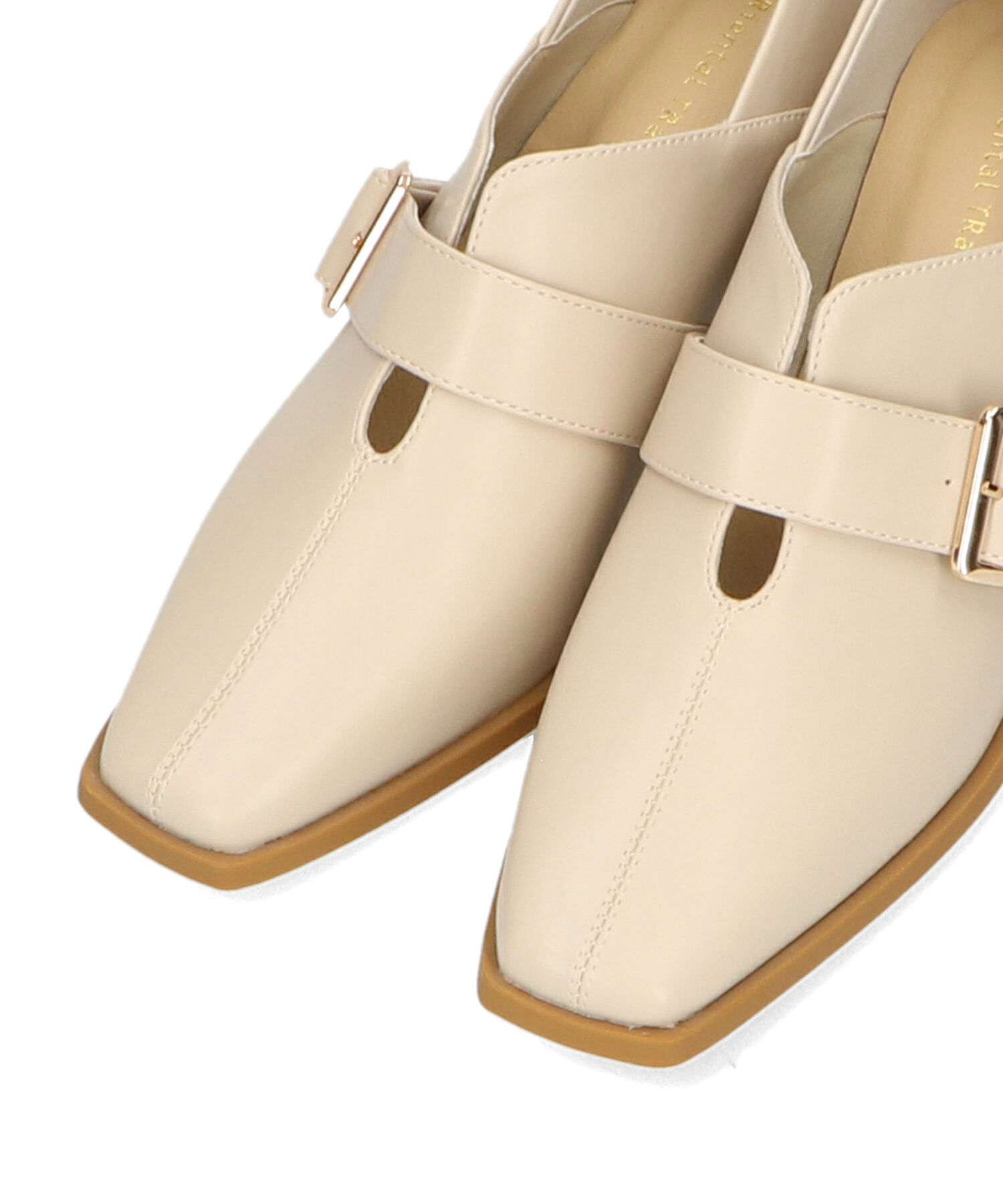 ORiental TRaffic「●2025春夏新作●ウッドヒールベルトパンプス/51103 パンプス トレンド 人気 売れてる」|パンプス|