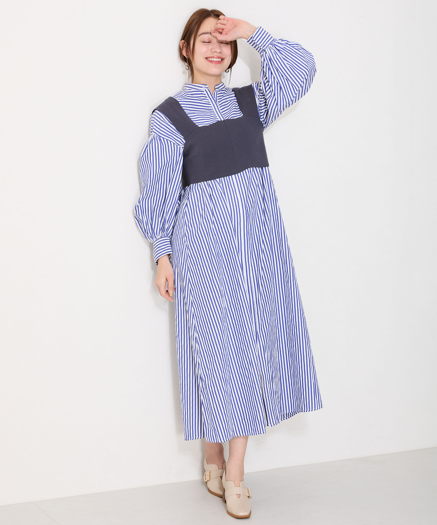 ORiental TRaffic「●2025春夏新作●ウッドヒールベルトパンプス/51103 パンプス トレンド 人気 売れてる」|パンプス|