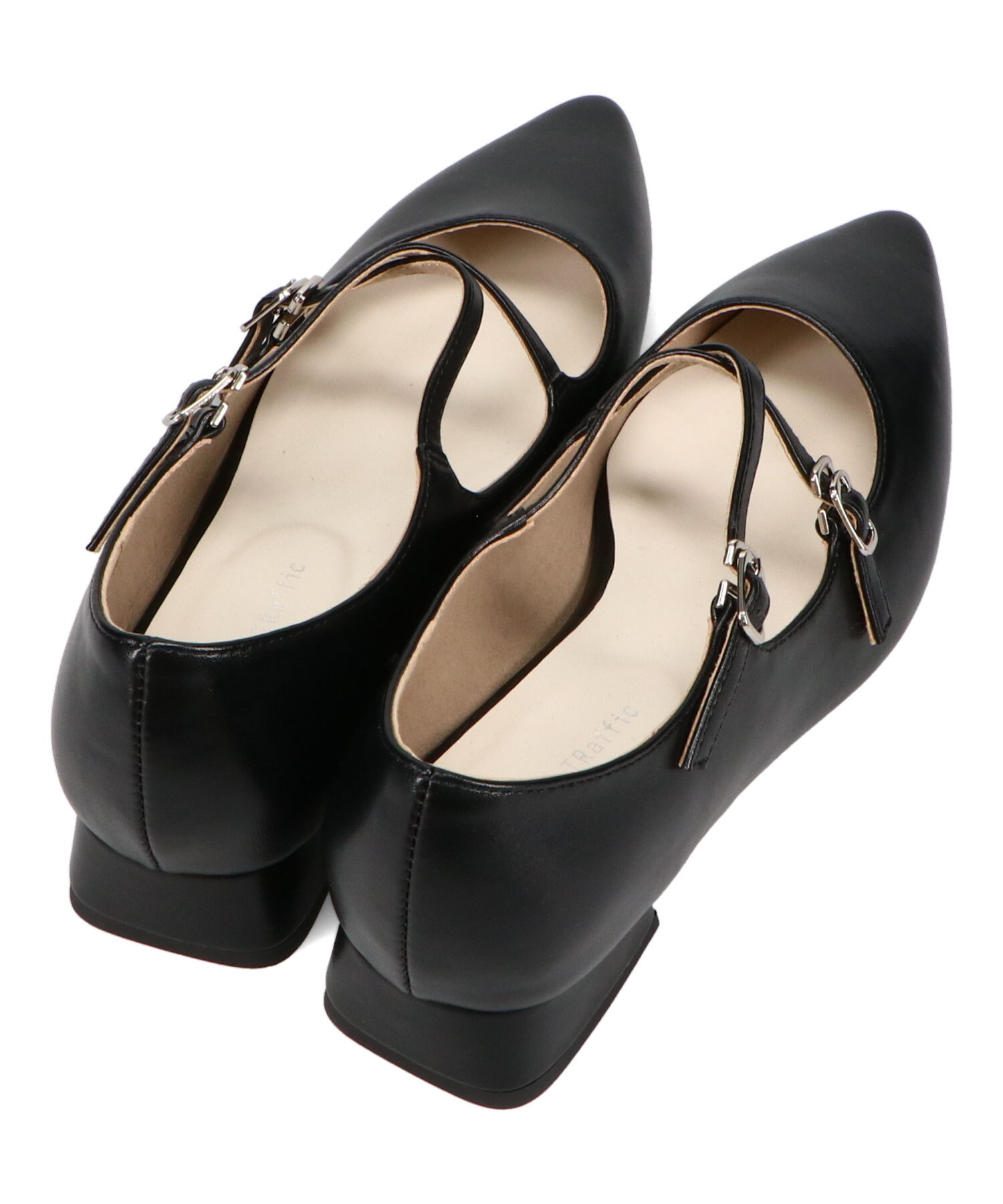 ORiental TRaffic「●2025春夏新作●クロスストラップポインテッドトゥパンプス/51116　フラット トレンド 人気」|パンプス|