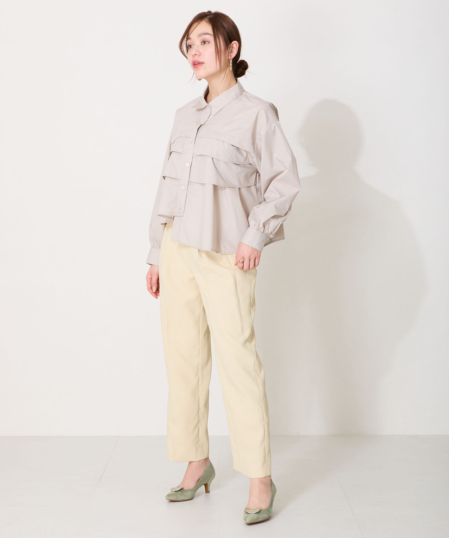 WA Oriental TRaffic「●2025春夏新作●2wayニュアンスモチーフパンプス/52112 人気　トレンド 柔らかい」|パンプス|