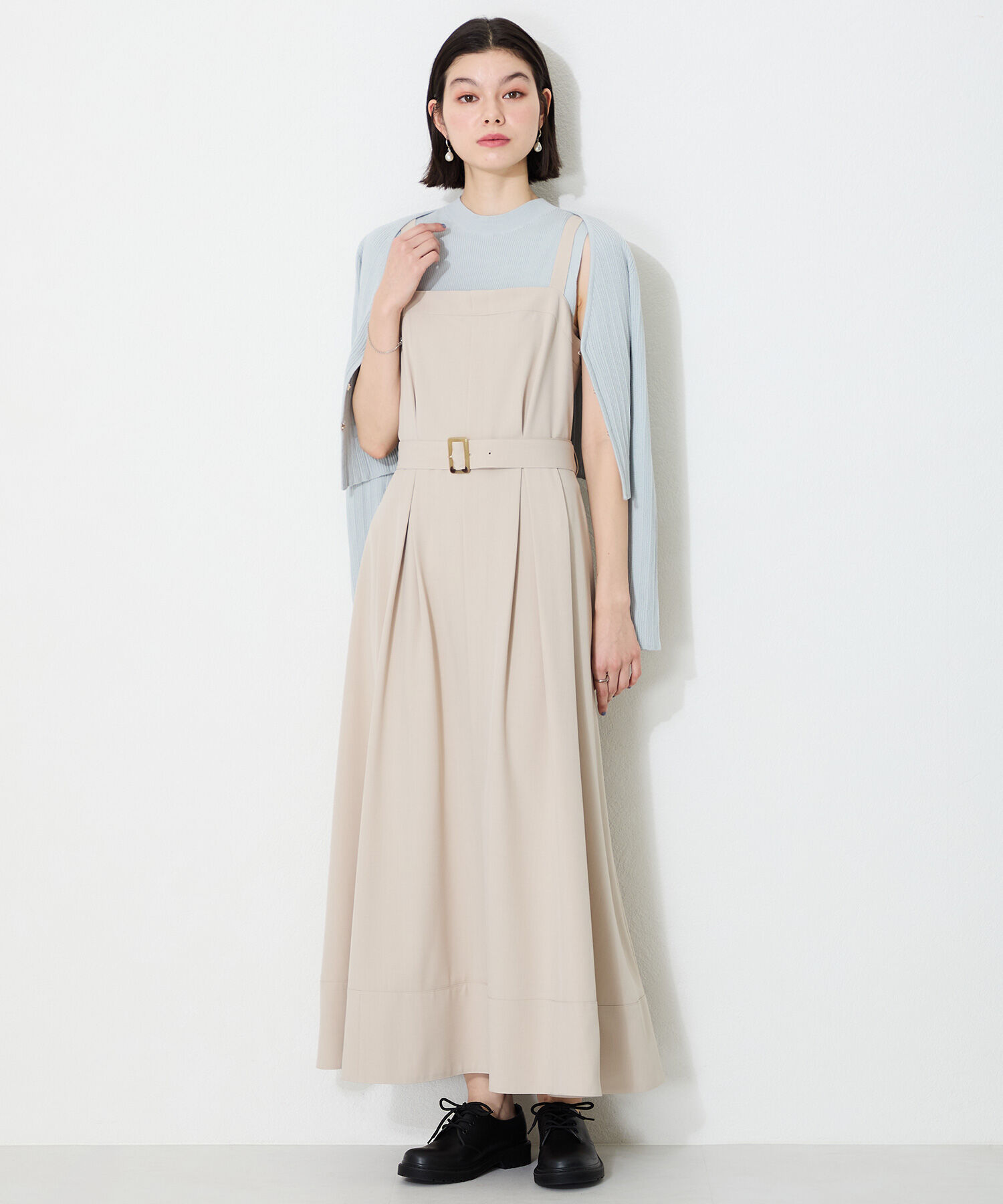 ORiental TRaffic「【防水】 タンクソール レースアップ レインシューズ /R-1022 通勤靴 晴雨兼用」|パンプス|