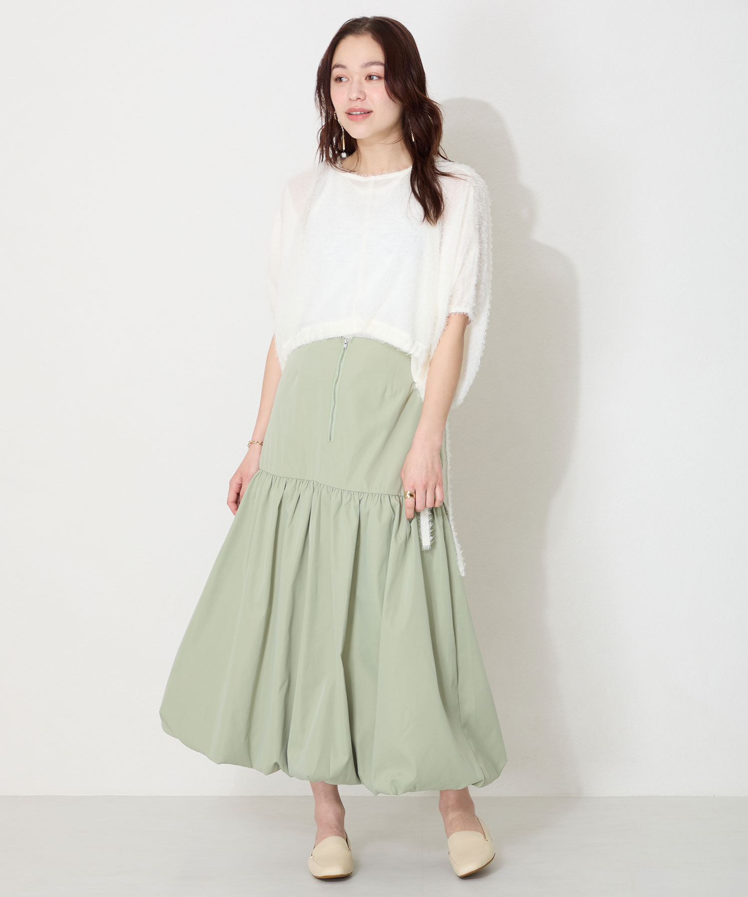 WA Oriental TRaffic「【WEB限定】メタルアクセント オペラシューズ /R-4011 パンプス フラット オペラパンプス 」|パンプス|