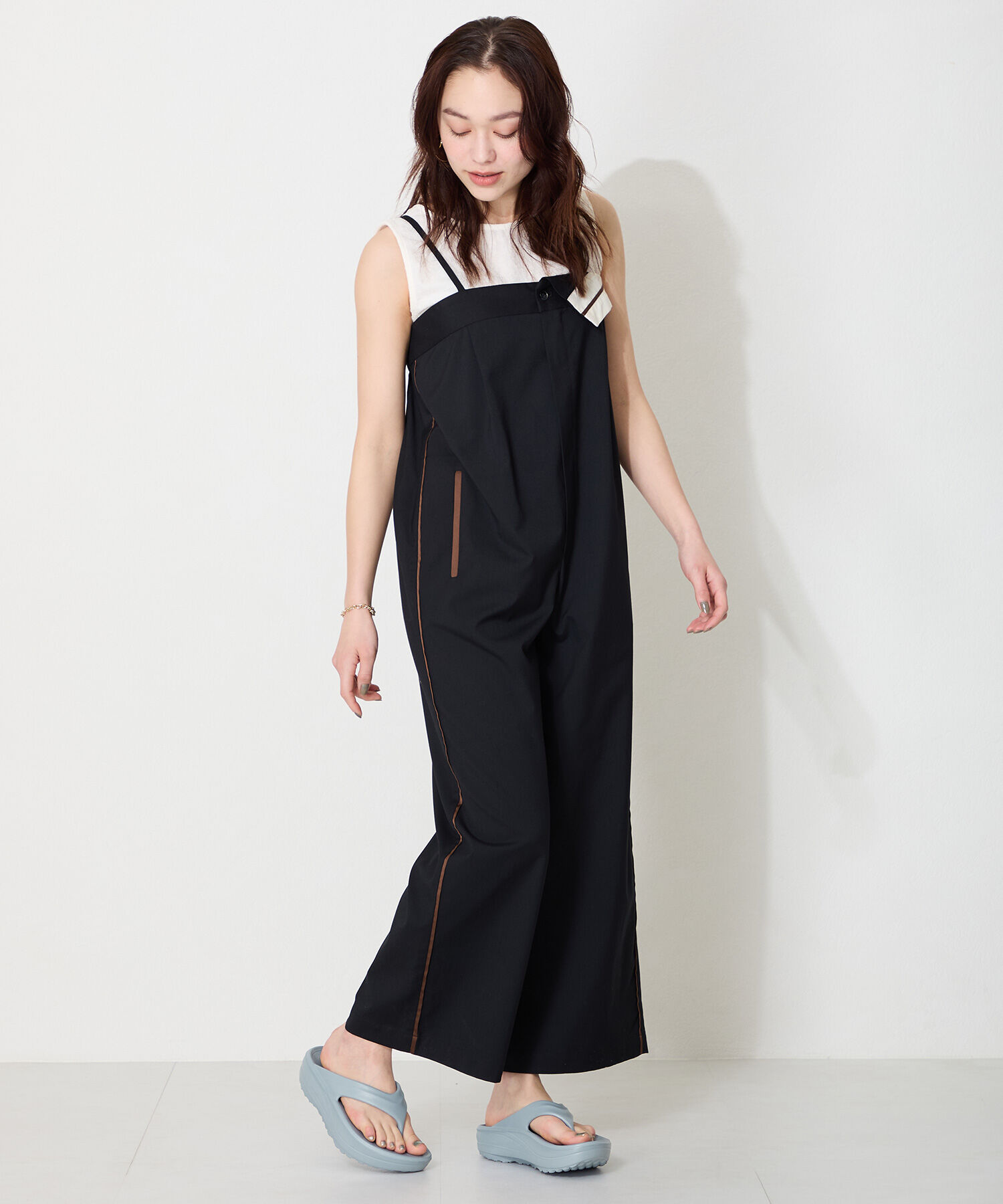 ORiental TRaffic「【リカバリーサンダル】●大人気アイテム●厚底EVAトングサンダル/OT3226 厚底 トング サンダル 」|サンダル|