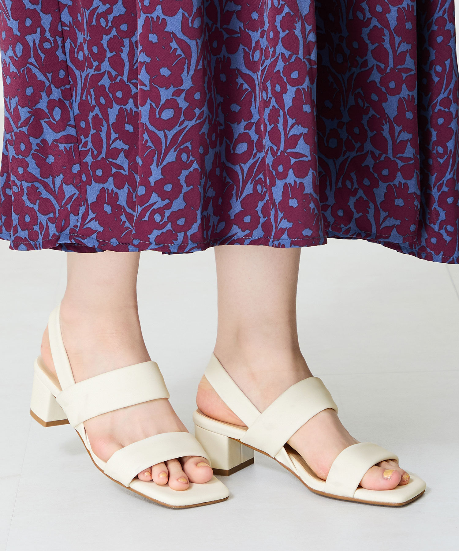 WA Oriental TRaffic「●2025春夏新作●ソフトレザーダブルベルトサンダル/52208 柔らかい 人気 フィット トレンド」|サンダル|