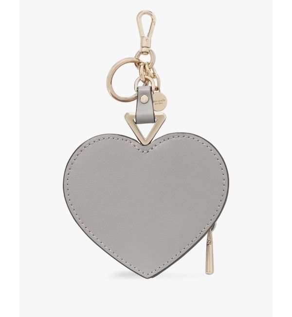 kate spade new york「リブ ハート コイン パース」|ストラップ|