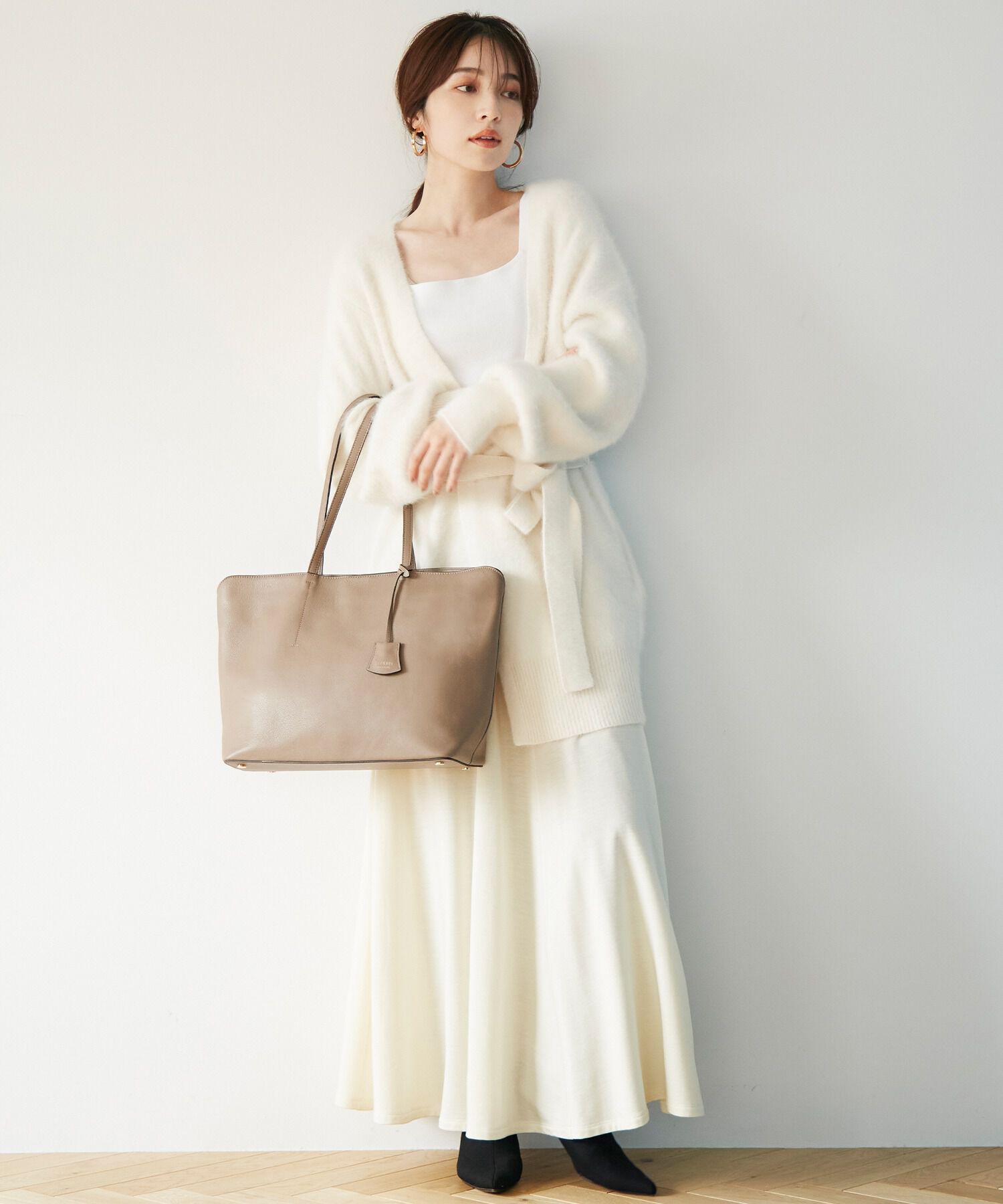 TOPKAPI TREASURE「フロントステッチ レザーA4トートバッグ」|トートバッグ|