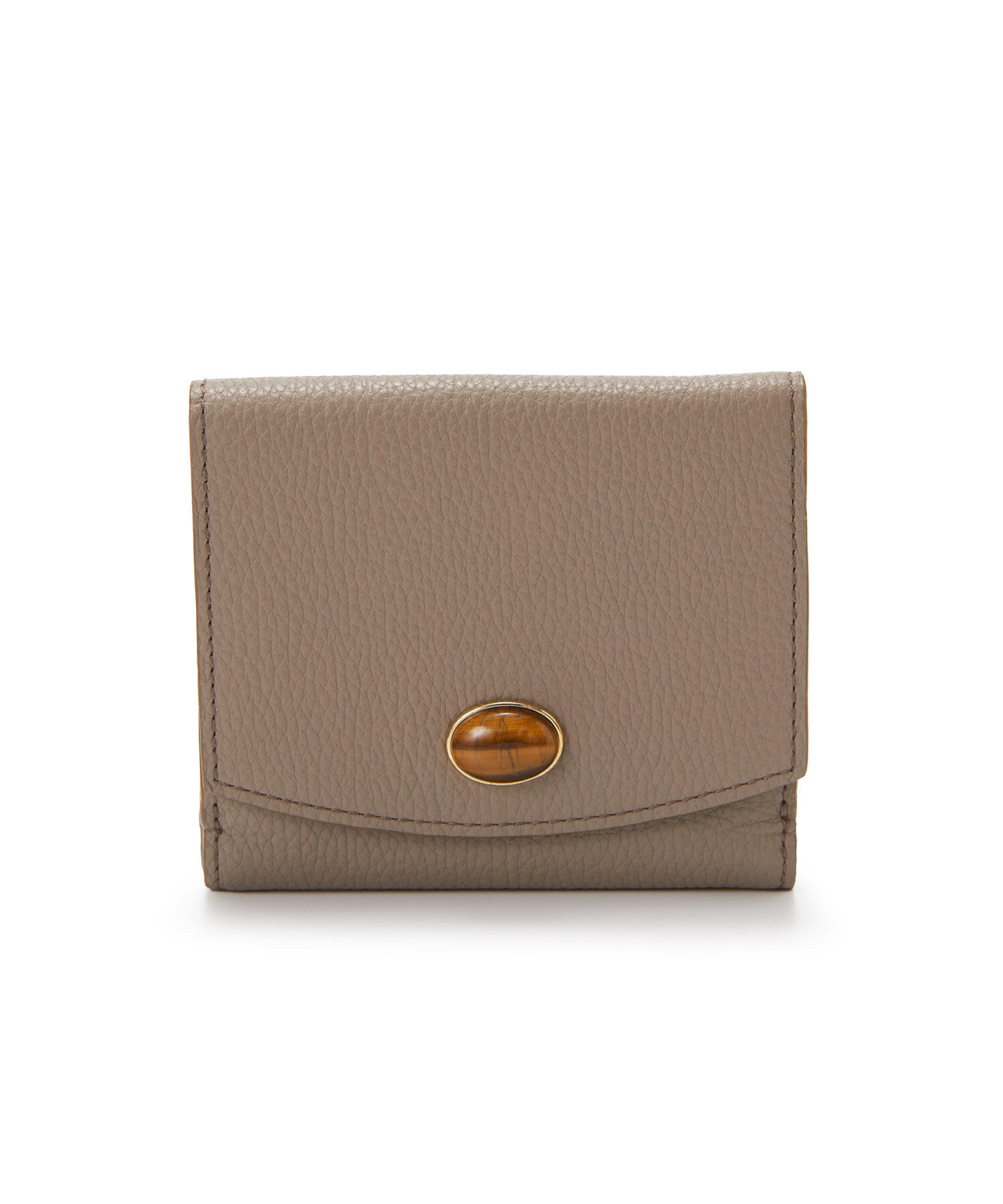 TOPKAPI 「【TOPKAPI】 gemdrops ジェムドロップ ミニエンボスレザー 天然石 二つ折り 財布 」|財布|