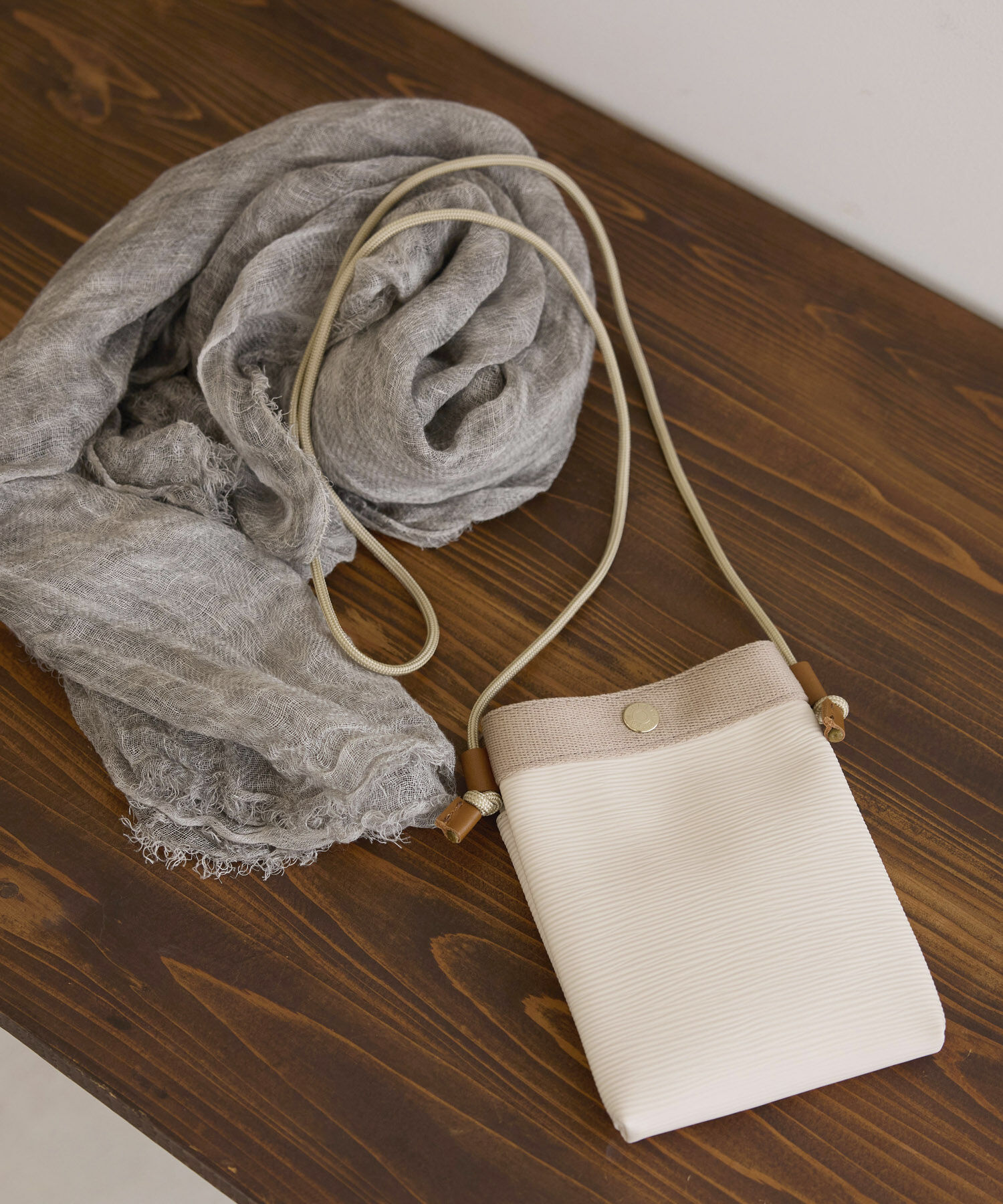 TOPKAPI BREATH「【VERY11月号掲載】【Breath TOPKAPI】 RIPPLE リプル スリム サコッシュ スマホショルダー 」|ショルダー・メッセンジャー|