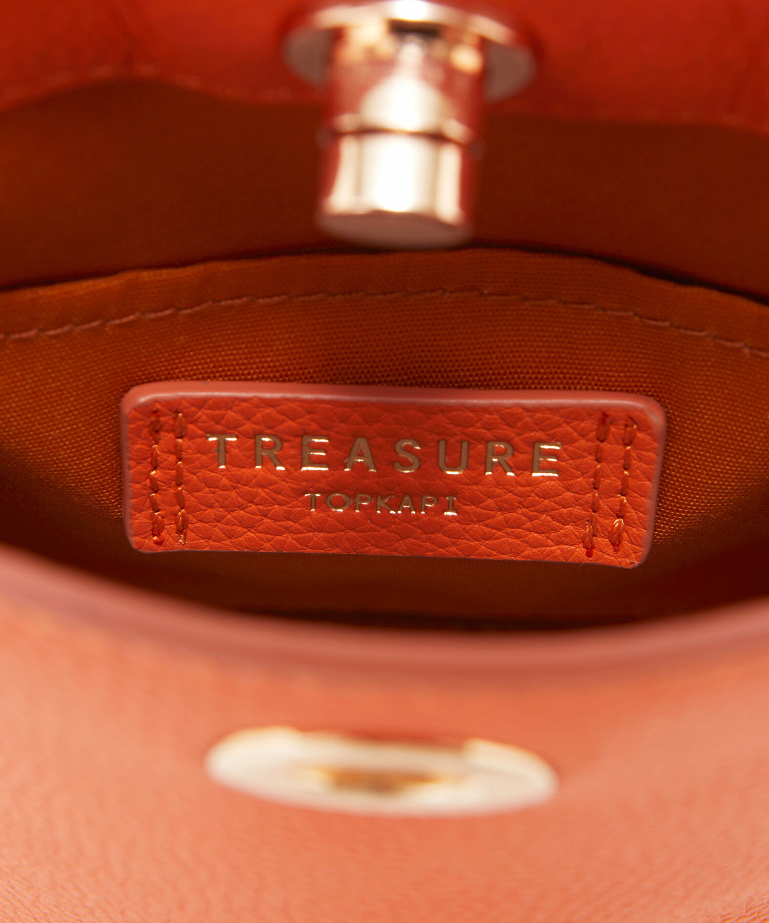 TOPKAPI TREASURE「【TREASURE TOPKAPI】シュリンクレザー ミニ バケツ型 ショルダーバッグ」|ショルダー・メッセンジャー|