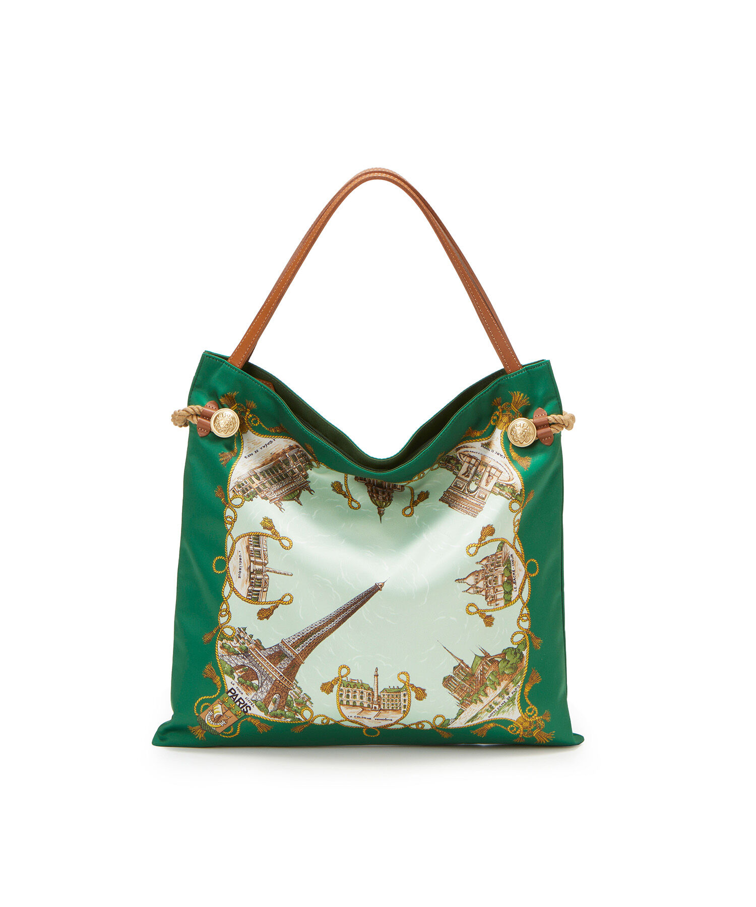 TOPKAPI TREASURE「【TREASURE TOPKAPI】マイルドサテン スカーフ柄 トートバッグ 2023」|トートバッグ|