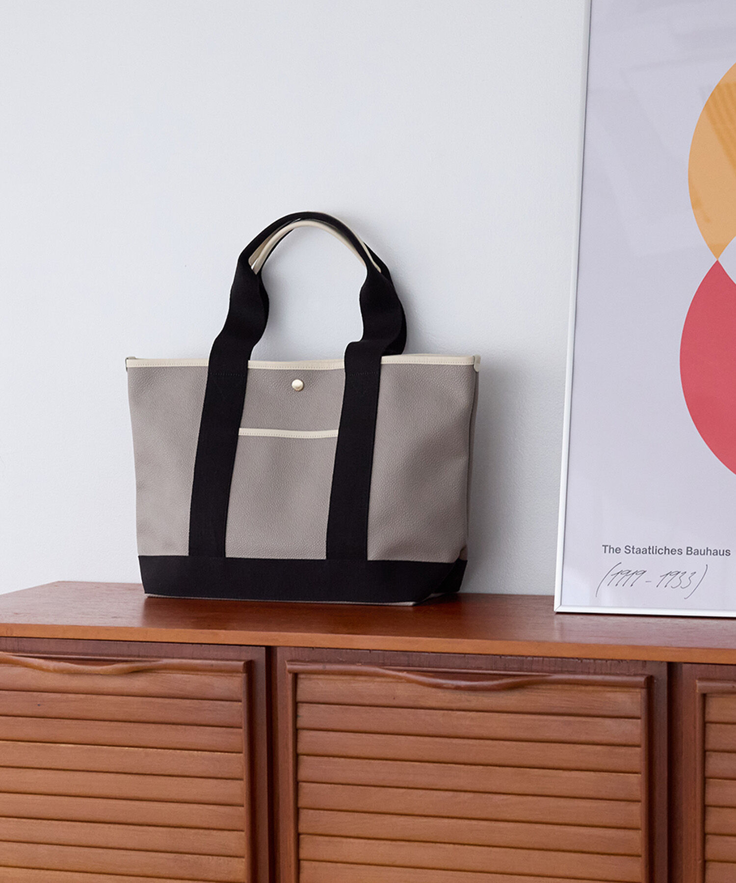 TOPKAPI BREATH「【Breath TOPKAPI】SCOTCH GRAIN スコッチグレイン ロングハンドル トートバッグ L」|トートバッグ|