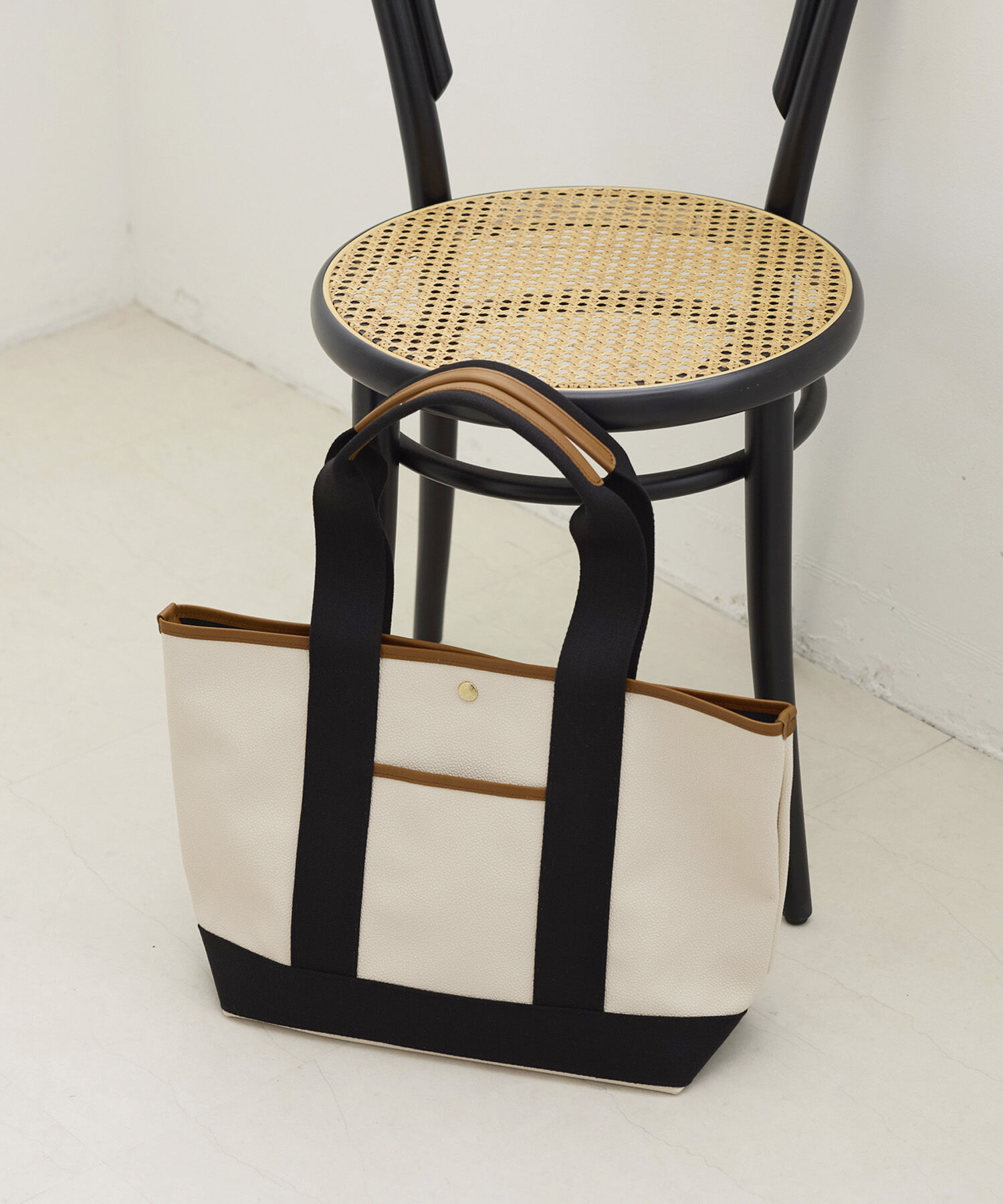 TOPKAPI BREATH「【Breath TOPKAPI】SCOTCH GRAIN スコッチグレイン ロングハンドル トートバッグ L」|トートバッグ|