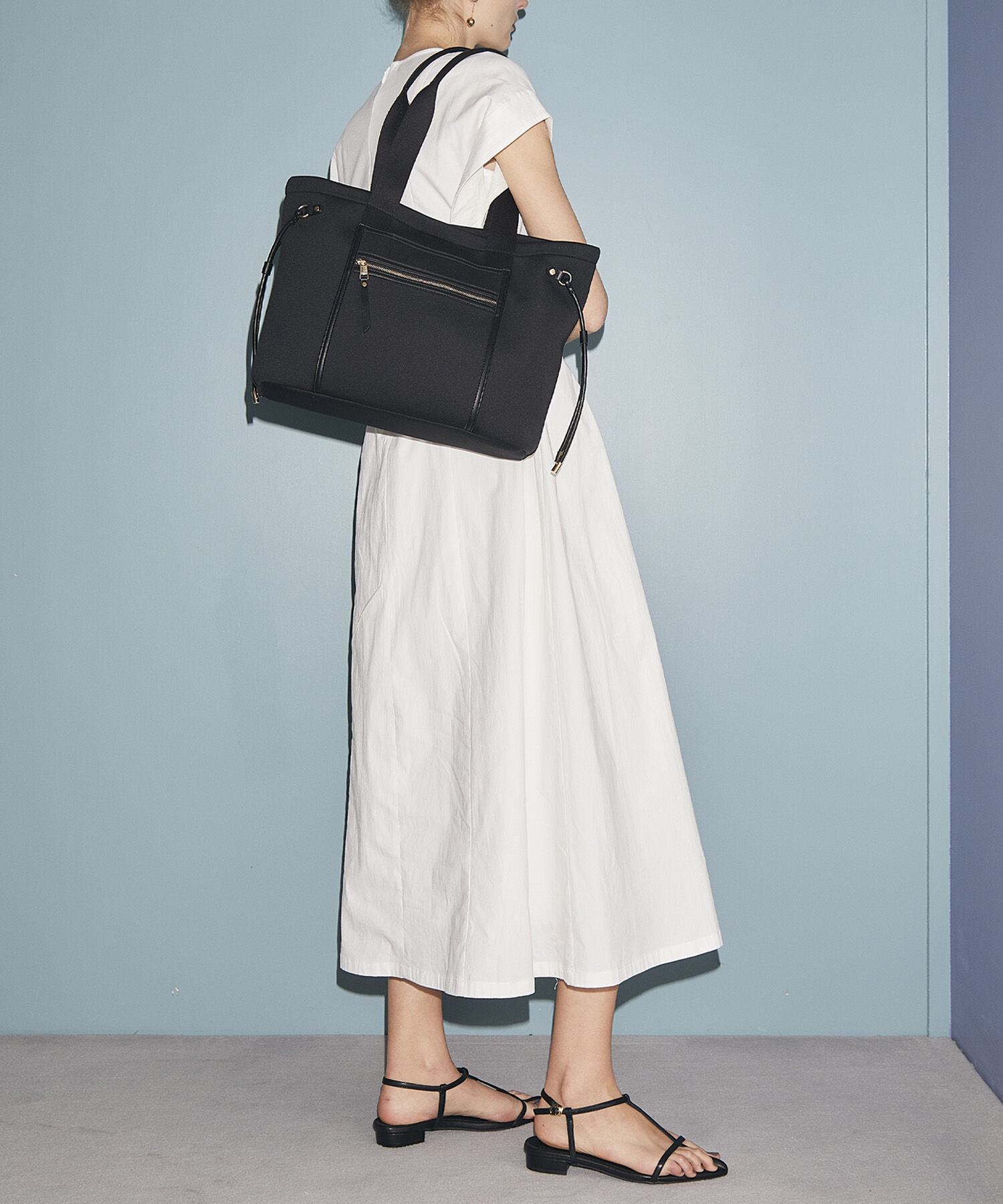 TOPKAPI TREASURE「【新色追加】【TREASURE TOPKAPI】ネオプレン フロントポケット 2way トートバッグ」|トートバッグ|