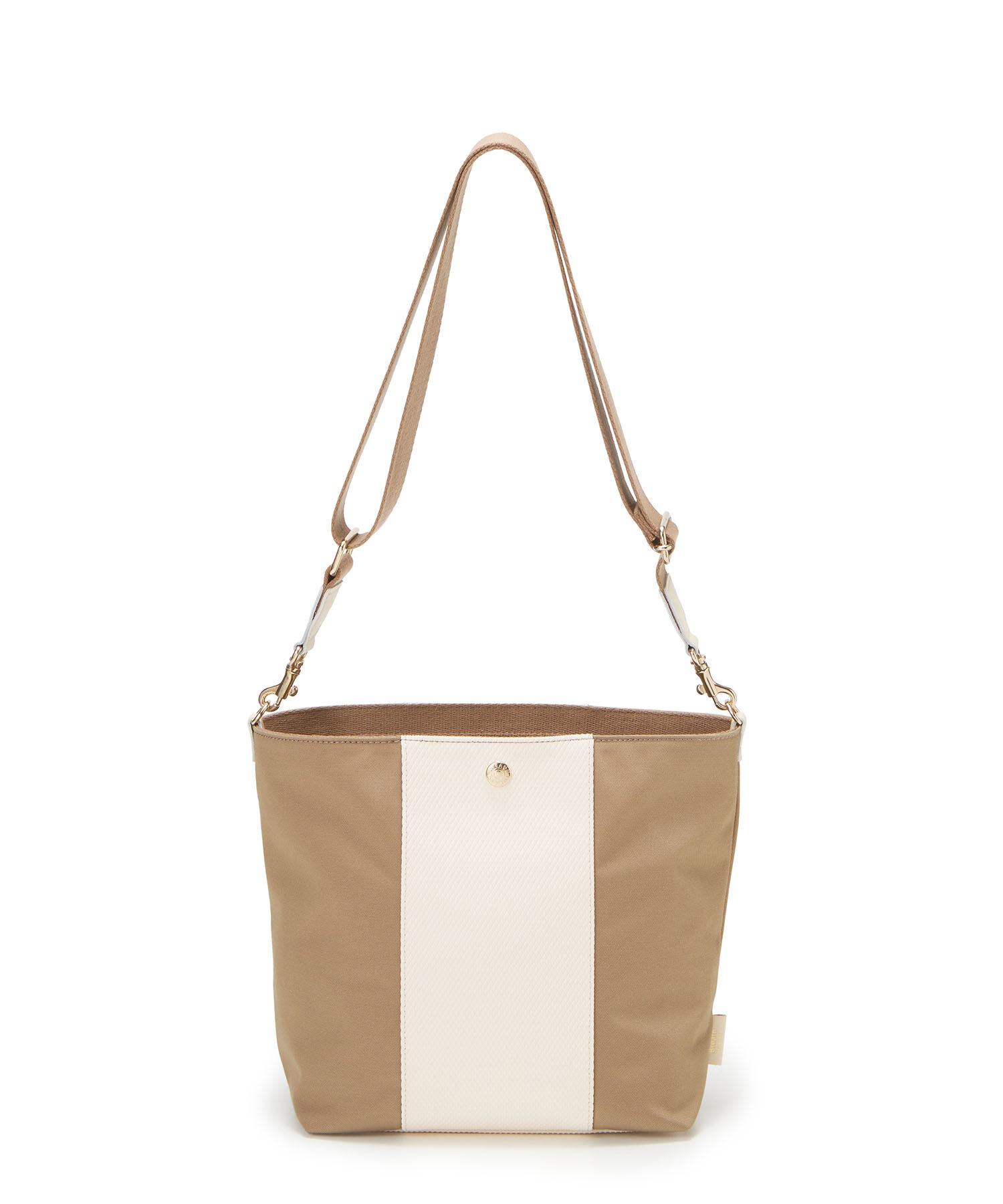 TOPKAPI BREATH「【Breath TOPKAPI】RHOMBUS ランバス ナイロン コンビ ミニ ショルダーバッグ」|ショルダー・メッセンジャー|ベージュ