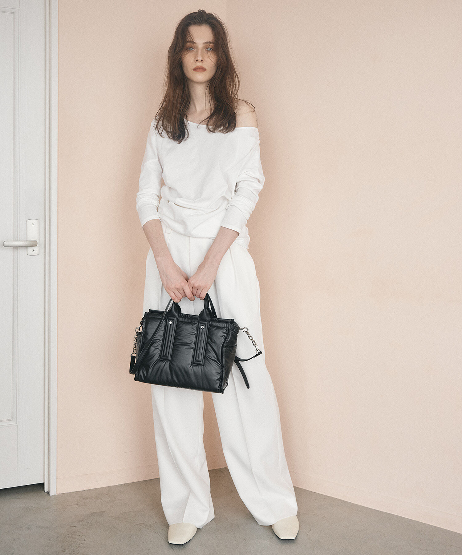 TOPKAPI TREASURE「【TREASURE TOPKAPI】メタリック パデット ショルダー付 トートバッグ」|トートバッグ|