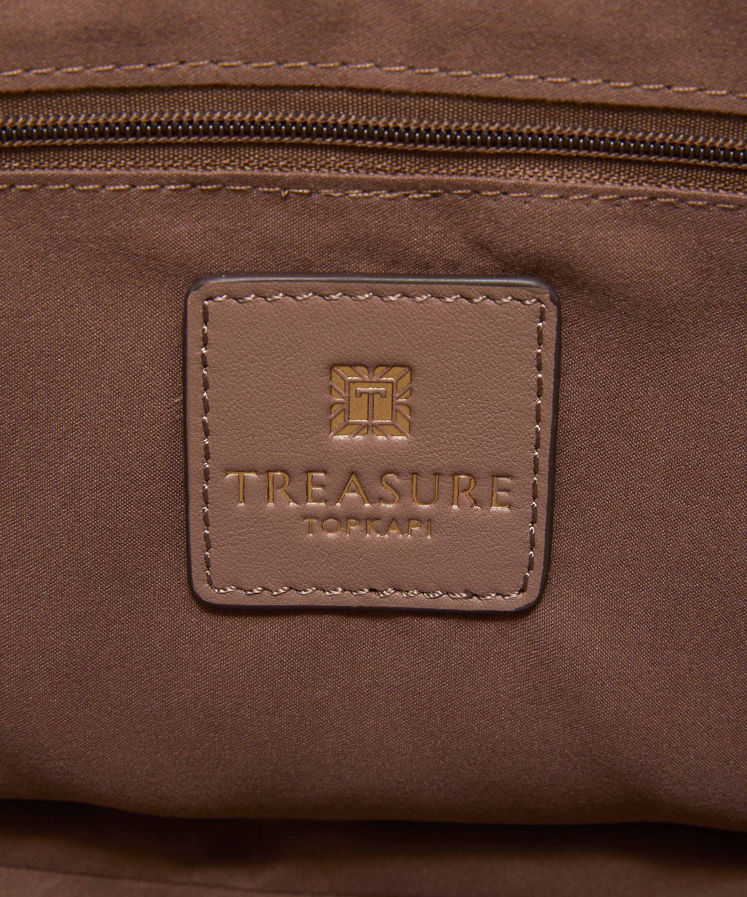 TOPKAPI TREASURE「【TREASURE TOPKAPI】スムースレザー ハチ 刺しゅう ショルダーバッグ」|ショルダー・メッセンジャー|