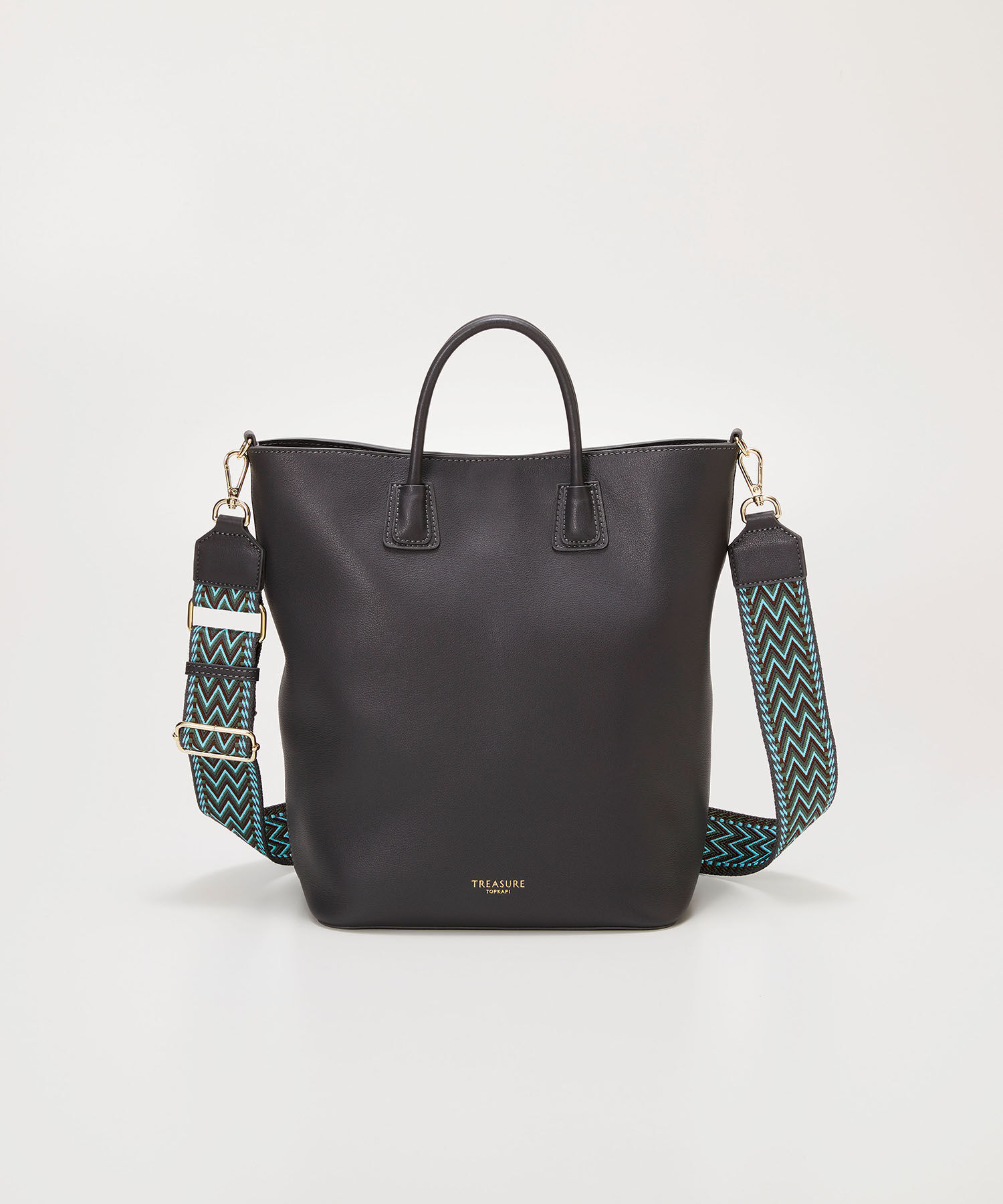 TOPKAPI TREASURE「【TREASURE TOPKAPI】スムースレザー 2way ショルダー付 トートバッグ」|トートバッグ|