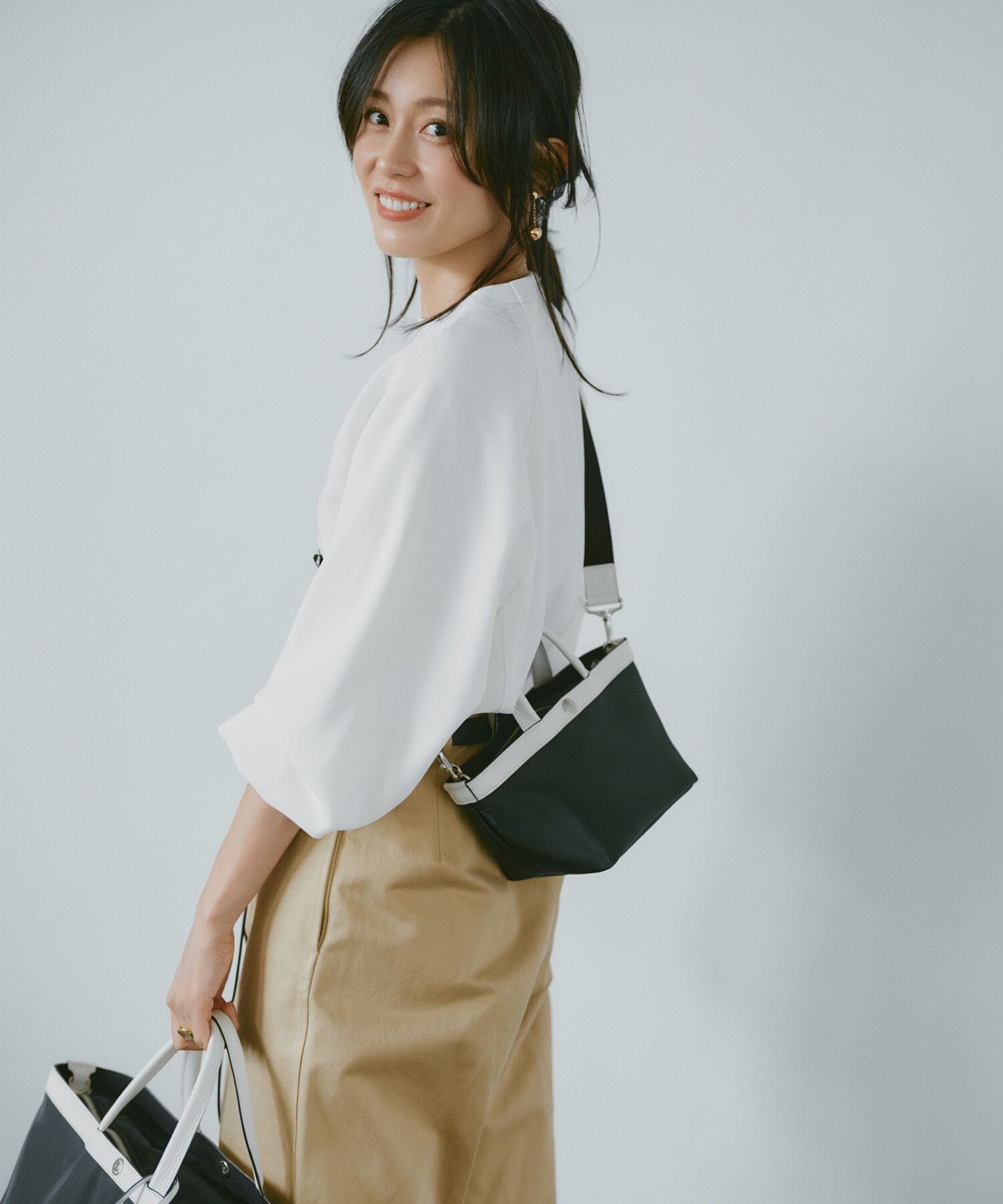 TOPKAPI BREATH「【Breath TOPKAPI】【本仮屋ユイカ&times;Breath】コラボ 2WAY ミニ トート ショルダー バッグ」|ショルダー・メッセンジャー|