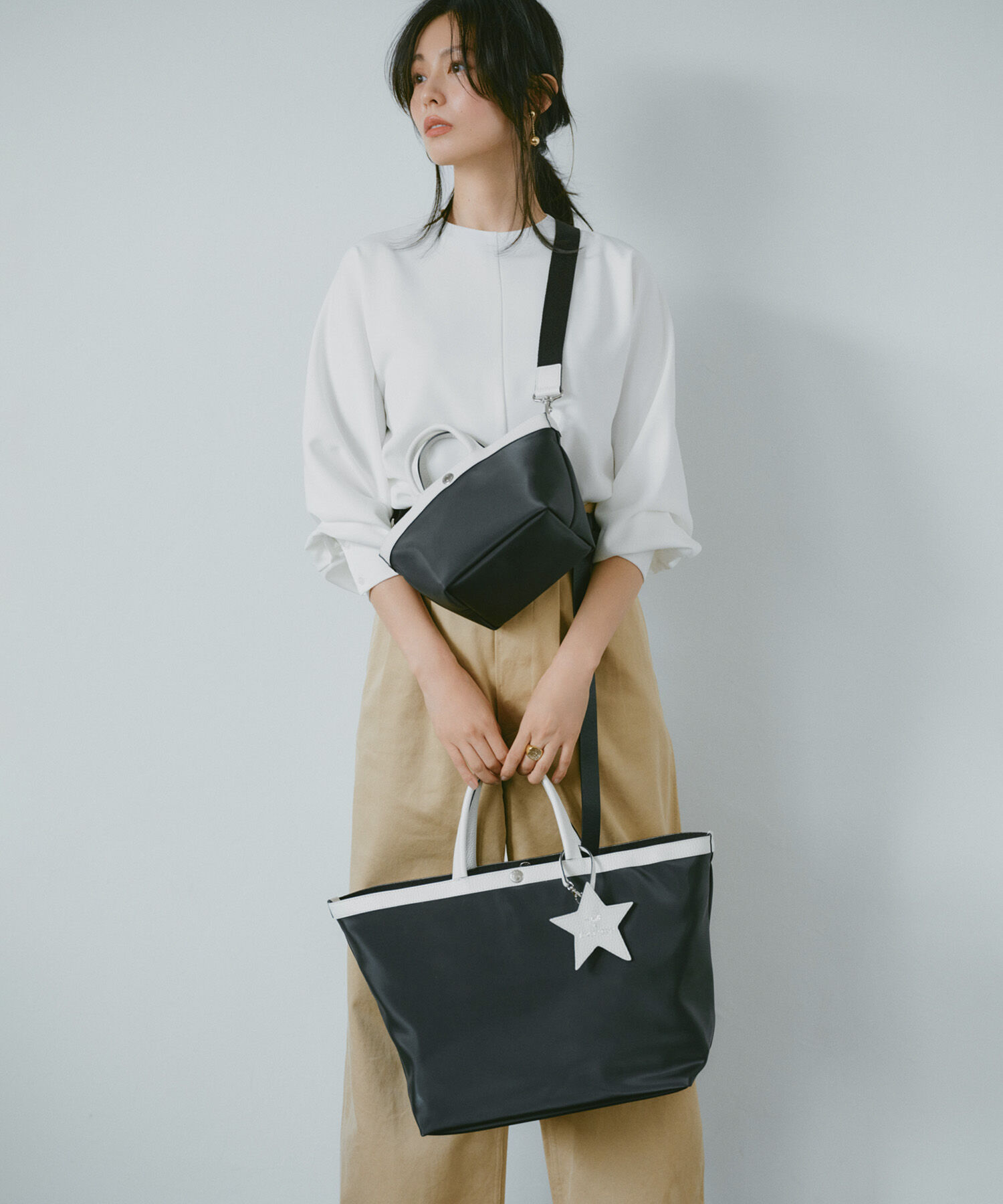 TOPKAPI BREATH「【Breath TOPKAPI】【本仮屋ユイカ&times;Breath】コラボ 2WAY ミニ トート ショルダー バッグ」|ショルダー・メッセンジャー|