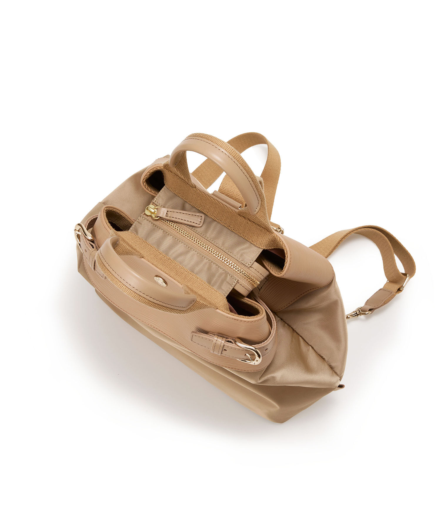 TOPKAPI BREATH「【Breath TOPKAPI】RIPPLE リプル ナイロン コンビ ベルト デザイン 3way リュック / バッグパック」|リュック|