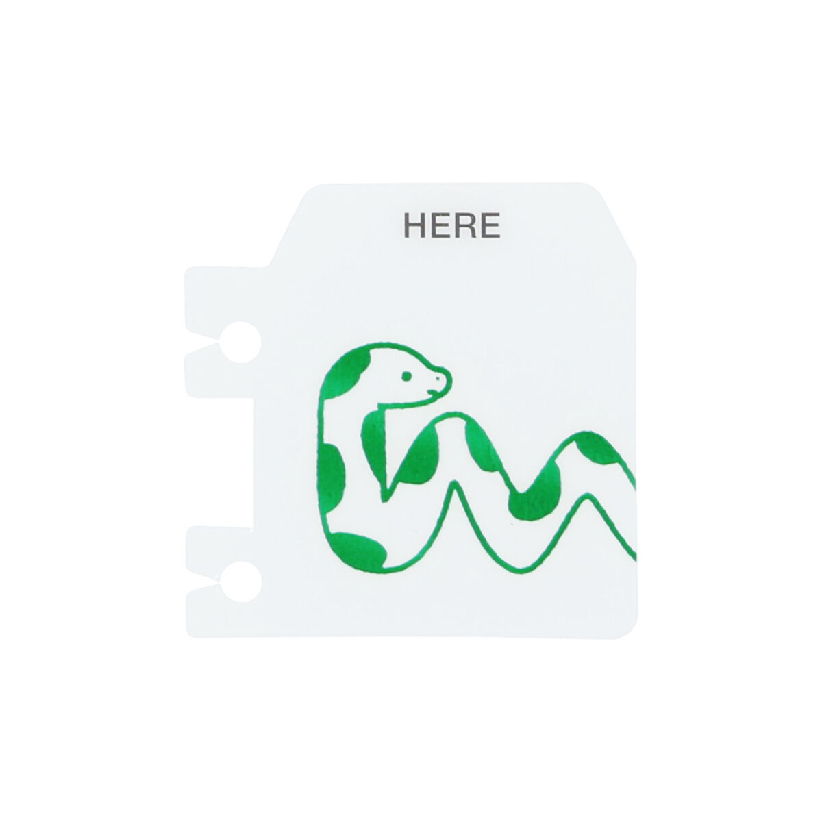 Rollbahn「【直営店限定】ロルバーン ブックマーク スネーク」|ステーショナリー|ホワイト