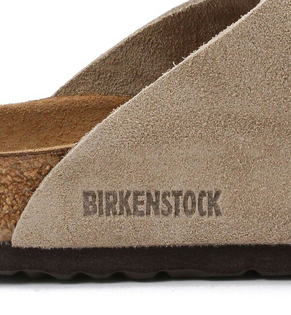 BIRKENSTOCK「【ビルケンシュトック】チューリッヒ ソフトフットベッド/トープ/サンダル メンズ レディース」|サンダル|