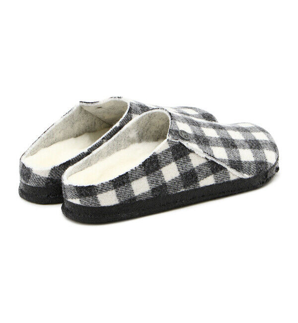 BIRKENSTOCK「【ビルケンシュトック】ツェルマット シアリング/プレイドホワイト フェルト/ルームシューズ メンズ」|サンダル|