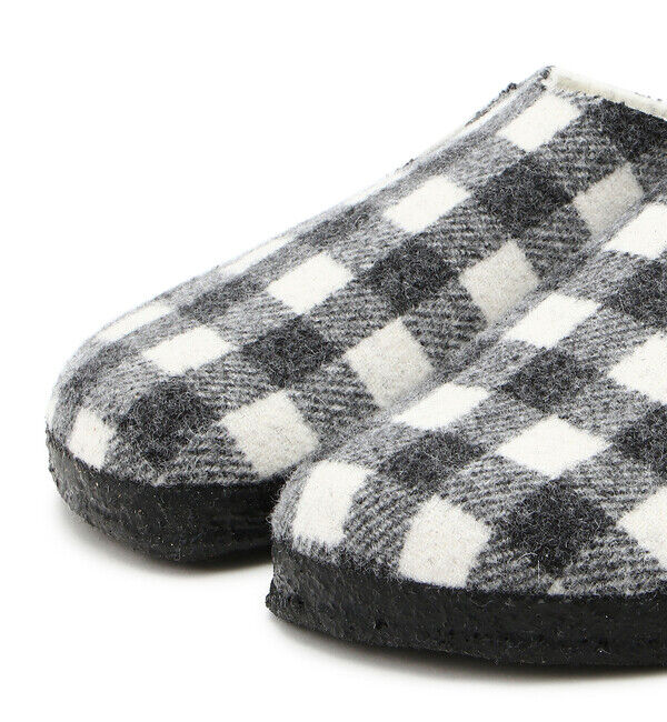BIRKENSTOCK「【ビルケンシュトック】ツェルマット シアリング/プレイドホワイト フェルト/ルームシューズ メンズ」|サンダル|