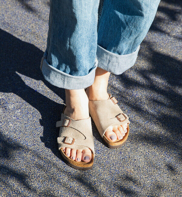 BIRKENSTOCK「【ビルケンシュトック】チューリッヒ/トープ スエードレザー/サンダル レディース/ZURICH」|サンダル|トープ