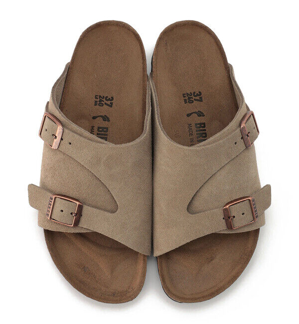 BIRKENSTOCK「【ビルケンシュトック】チューリッヒ/トープ スエードレザー/サンダル レディース/ZURICH」|サンダル|