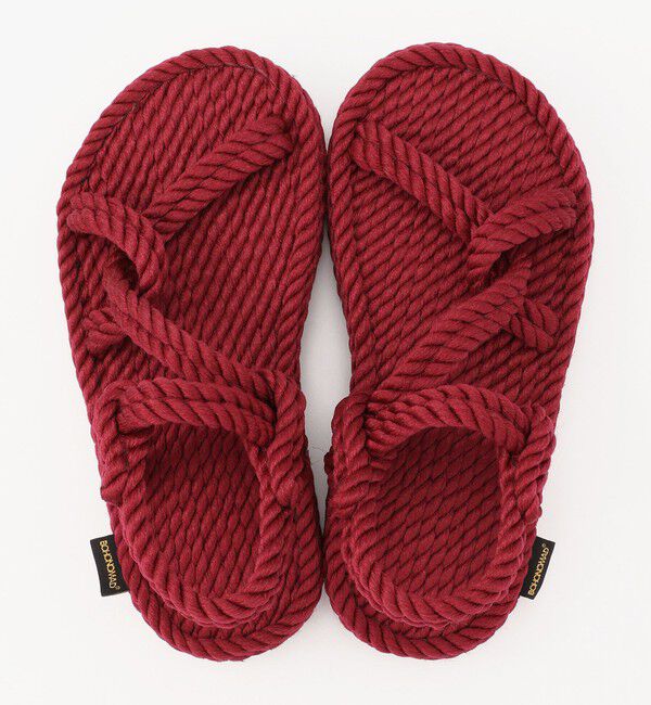 BOHONOMAD「【BOHONOMAD】ミコノス/クラレットレッド/サンダル メンズ レディース/プラットフォーム」|サンダル|