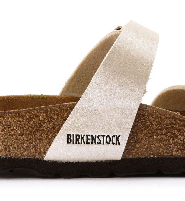 BIRKENSTOCK「【ビルケンシュトック】マヤリ/グレイスフルパールホワイト ビルコフロー/サンダル レディース」|サンダル|