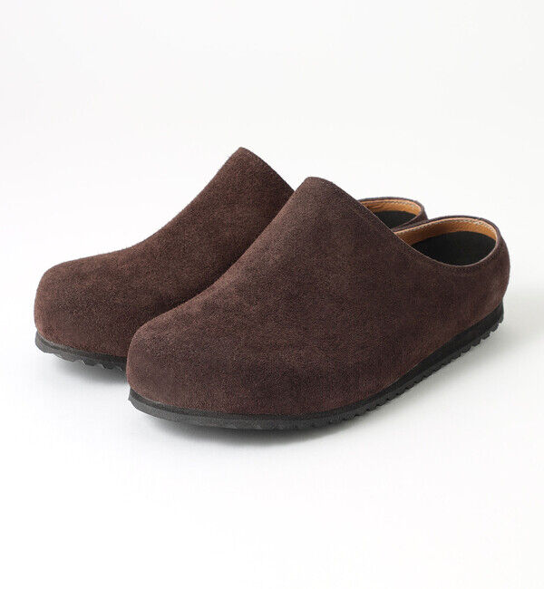 BENEXY「【ベネクシー】270 リラックス/モカ ベロアレザー/クロッグ メンズ レディース」|サンダル|モカ