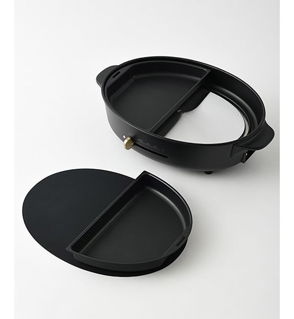 BRUNO「オーバルホットプレート用ハーフプレート」|食器・キッチングッズ|