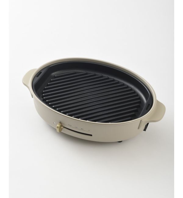 BRUNO「オーバルホットプレート用グリルプレート」|食器・キッチングッズ|