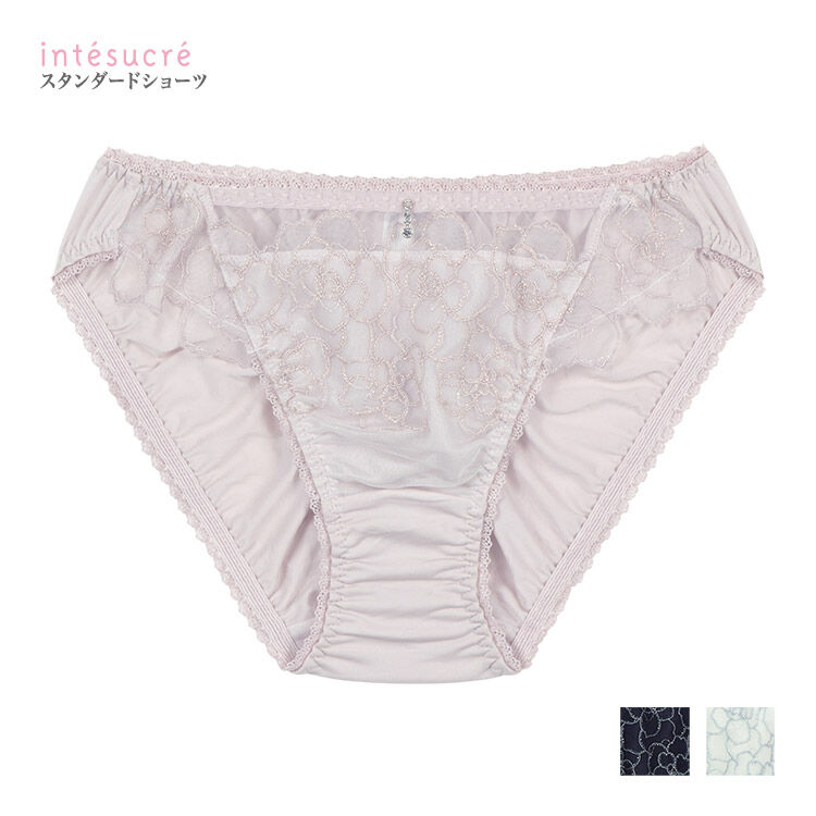 intesucre「アンテシュクレ narue&times;intesucre IBT372ペア スタンダードショーツ ISP372」|インナー|