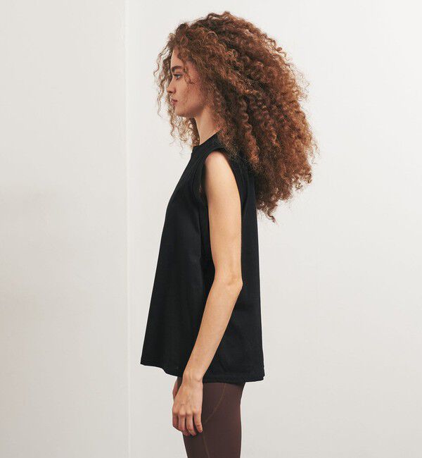 UNITED ARROWS「＜TO UNITED ARROWS＞コットン ノースリーブ カットソー」|Tシャツ・カットソー|