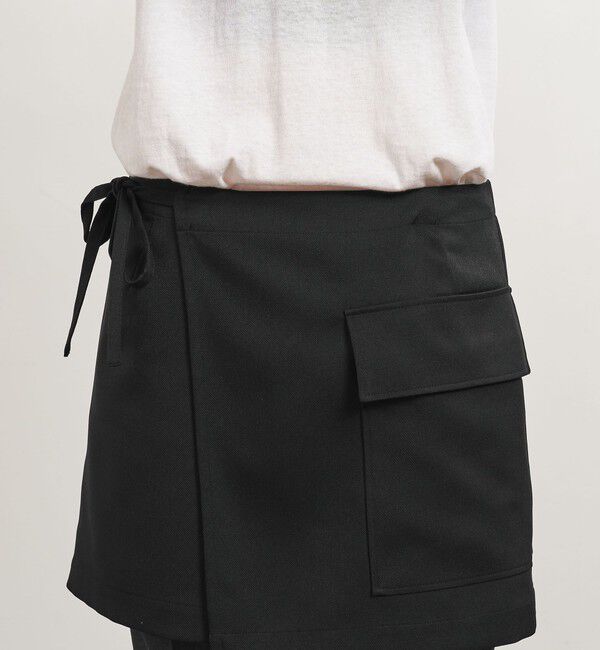 UNITED ARROWS「＜TO UNITED ARROWS＞Pツイル ラップスカート」|スカート|