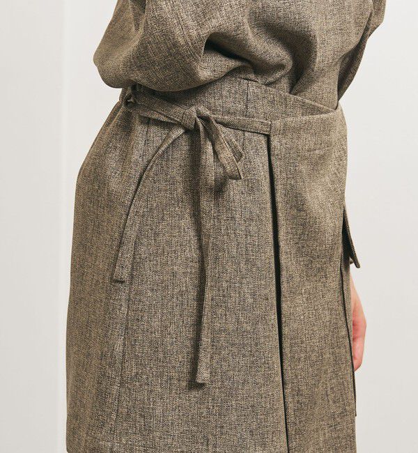 UNITED ARROWS「＜TO UNITED ARROWS＞Pツイル ラップスカート」|スカート|