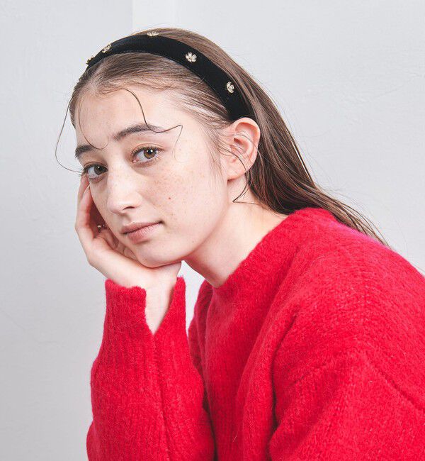 UNITED ARROWS「フラワービジュー ヘッドバンド」|カチューシャ|