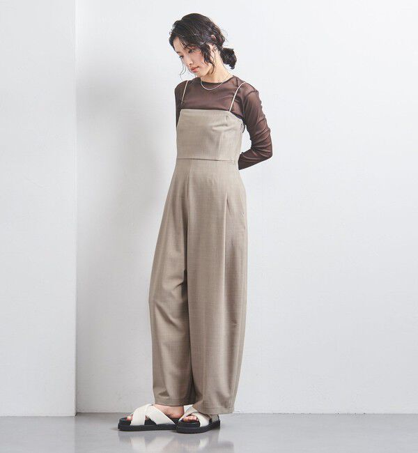 UNITED ARROWS「キャミ オールインワン」|オールインワン|