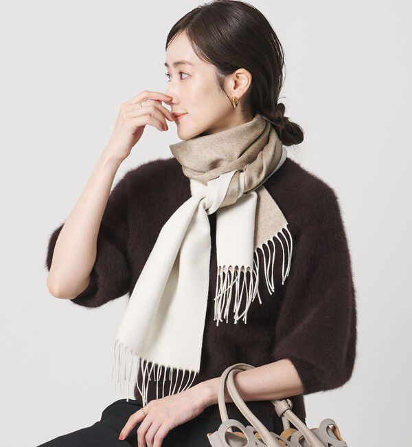 UNITED ARROWS「【別注】＜PIACENZA＞シルク/カシミヤ マフラー」|マフラー|