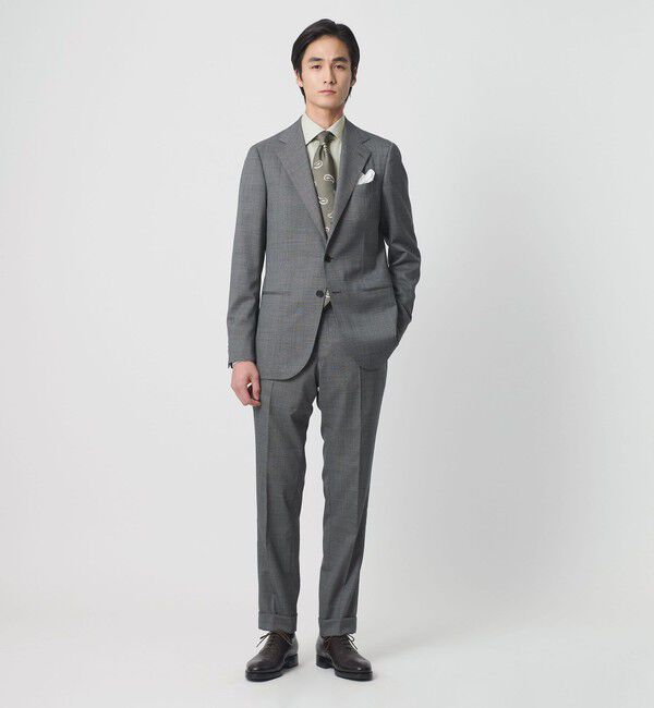 UNITED ARROWS「イージーケア AG キャンディーストライプ セミワイドカラーシャツ ー抗菌防臭ー」|シャツ・ブラウス|