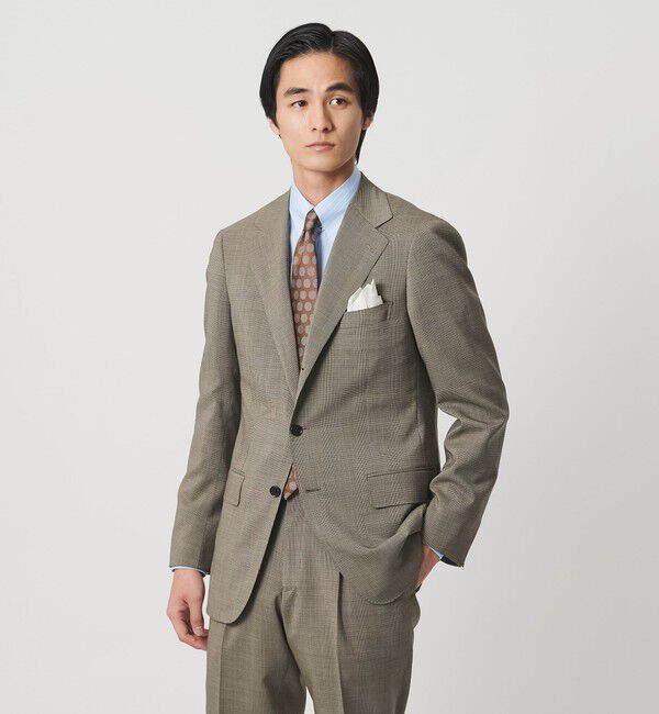 UNITED ARROWS「山栄 ハウンドトゥース シングル 3ボタン スーツ REGULAR MODEL」|スーツ|
