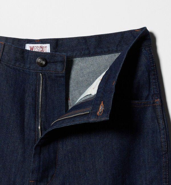 UNITED ARROWS「【別注】＜WESCOT＞ ワンウォッシュ デニム ペインター パンツ」|チノ|