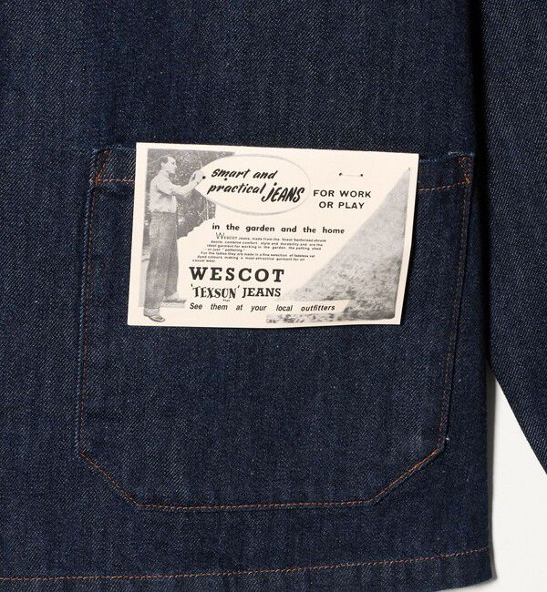 UNITED ARROWS「【別注】＜WESCOT＞ワンウォッシュ デニム カバーオール」|その他|